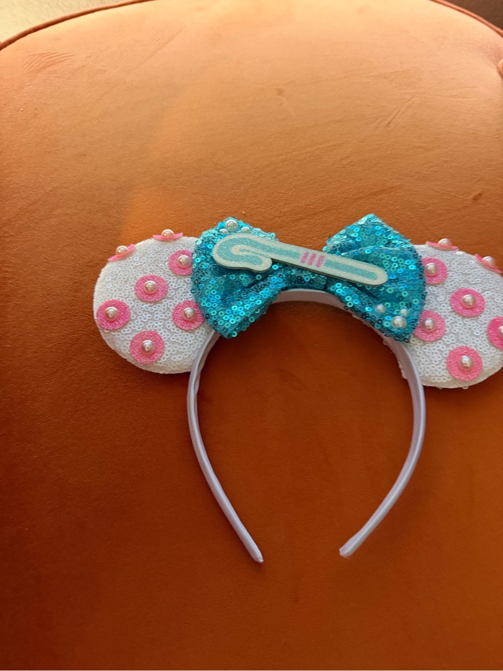 Sequin Mouse Ear Headband Bo Peep